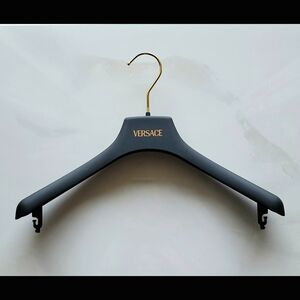 Versace Hanger Black Plastic Coat Suit Dress Shirt